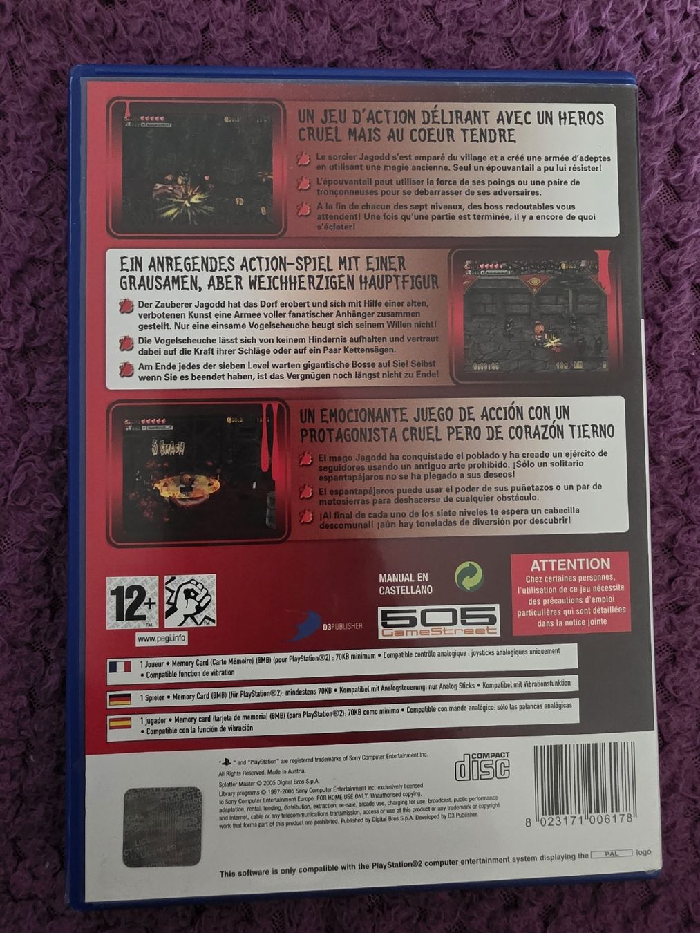 Sony Giochi: PS2: Splatter Master Top Game! – Usato da Olten venduto da ari_772n 2