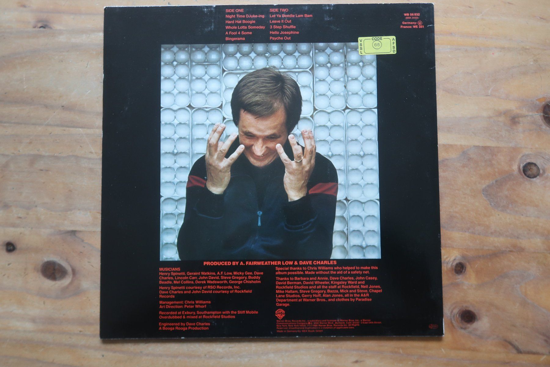 Dischi in vinile: ANDY FAIRWAETHER LOW - MEGA-SHEBANG - VINYL LP – Usato da Basel venduto da Patiscat 1