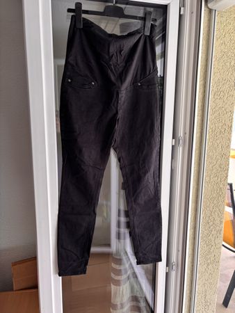 Umstandshose H&M schwarz Grösse L guter Zustand