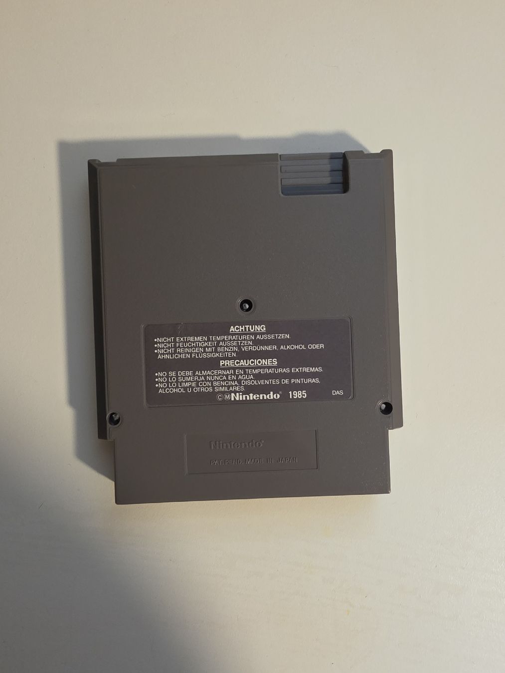 Nintendo Giochi: Days of Thunder NES PAL-B ESP – Usato da Tafers venduto da whereyogamesat 1