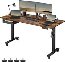 Höhenverstellbarer Schreibtisch elektrisch 160x70cm ELEKTRA