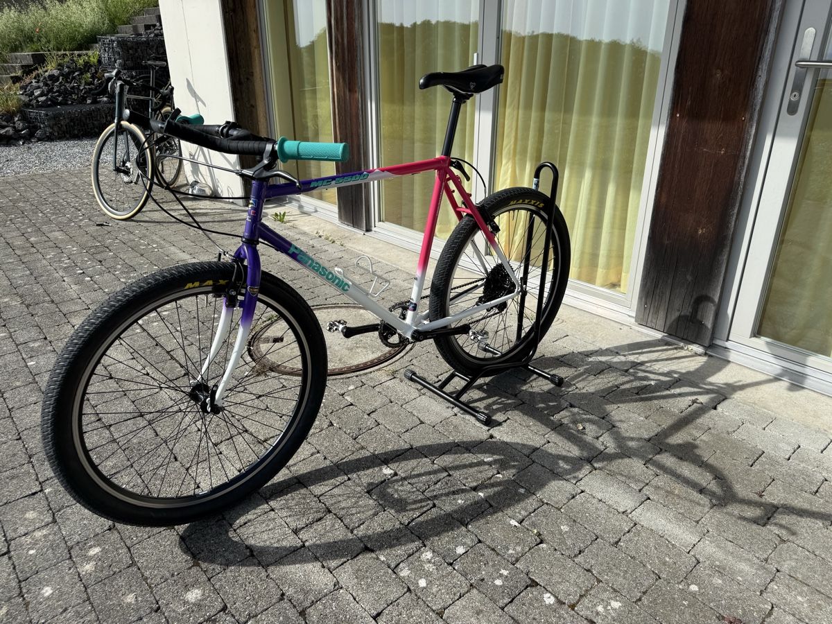Panasonic Biciclette: Panasonic Vintage MTB rebuild – Usato da Bergdietikon venduto da speedboatrider 8