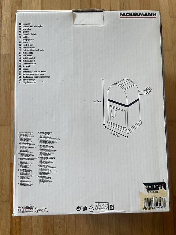 Küchengeräte: Fackelmann Eiscrusher - neu – Neu und originalverpackt aus Zürich von Pewe89 2
