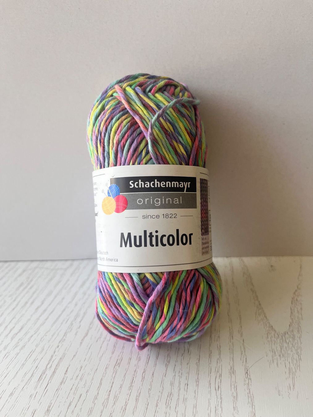 Wolle: 1 Knäuel Multicolor Schachenmayr – Neu und originalverpackt aus Büsserach von bor_s88m