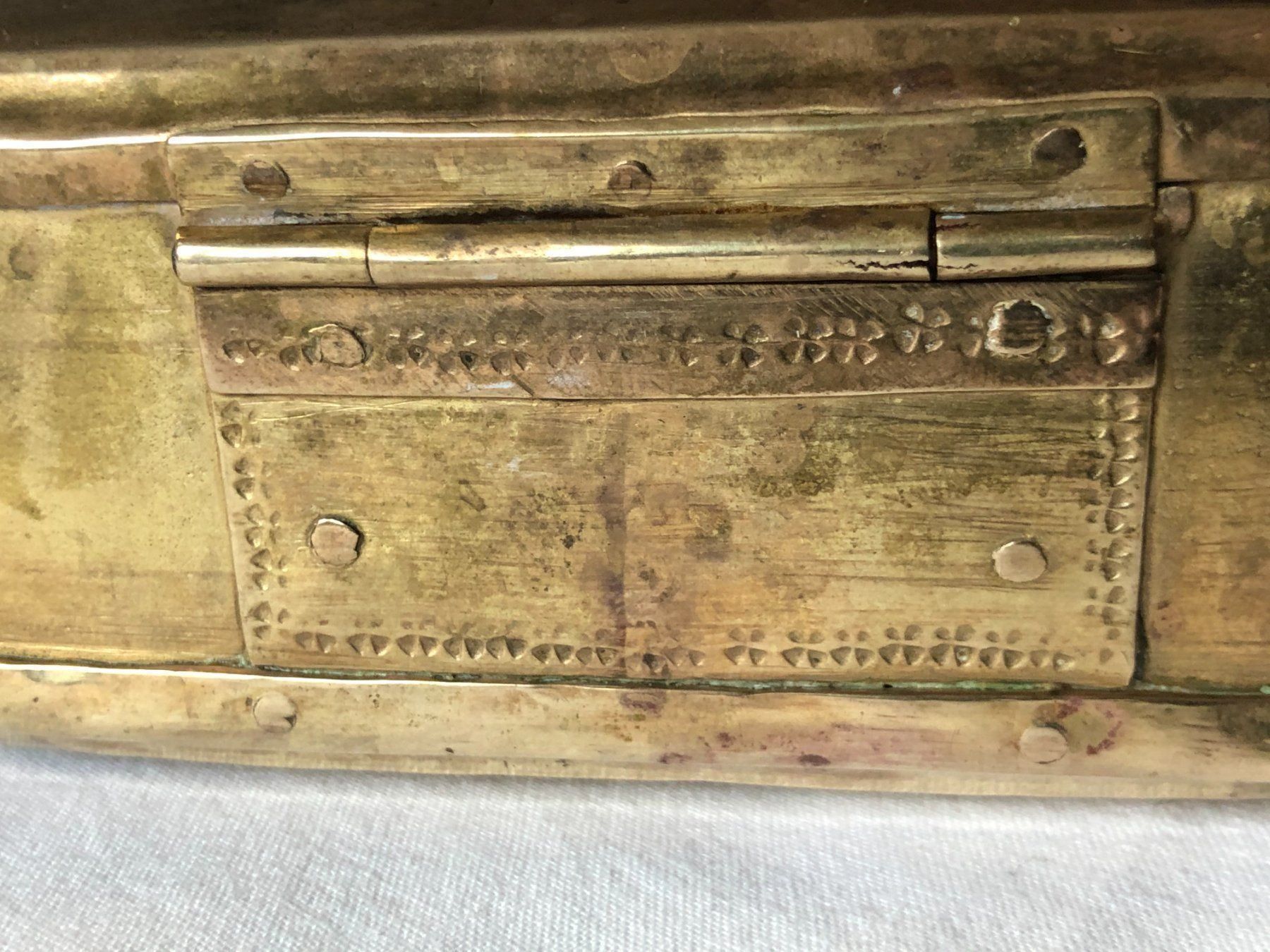 Tabacchi: Schreibschatulle Messing orientalisch – Usato da Burgdorf venduto da Tanthony 6