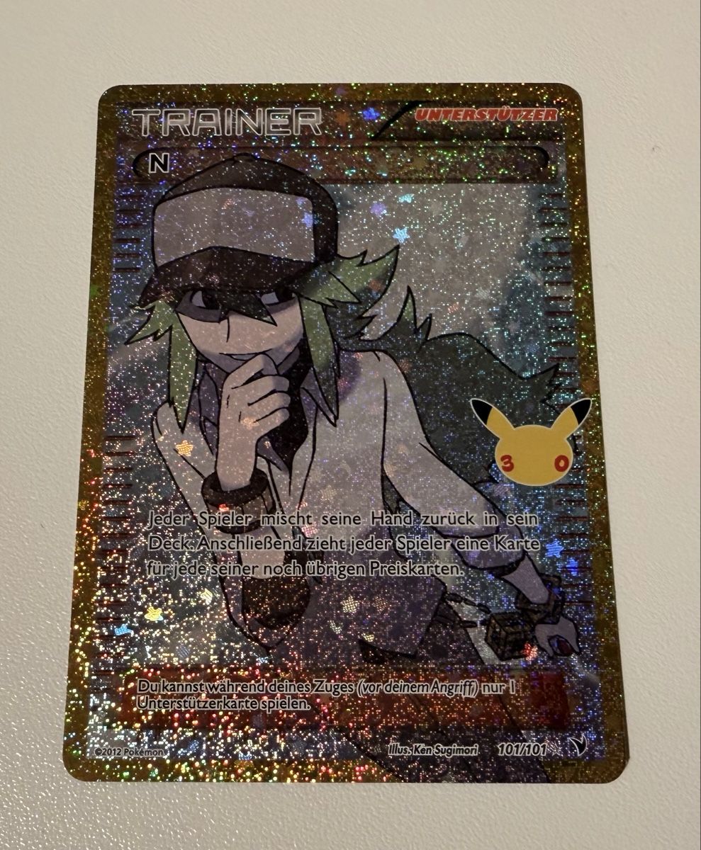 Pokémon Carte collezionabili: N Trainer #101 – Nuovo (secondo la descrizione) da Au SG venduto da Bego1