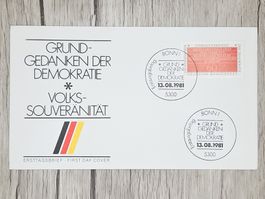 CL14 Enveloppe + Timbre Allemagne 1981