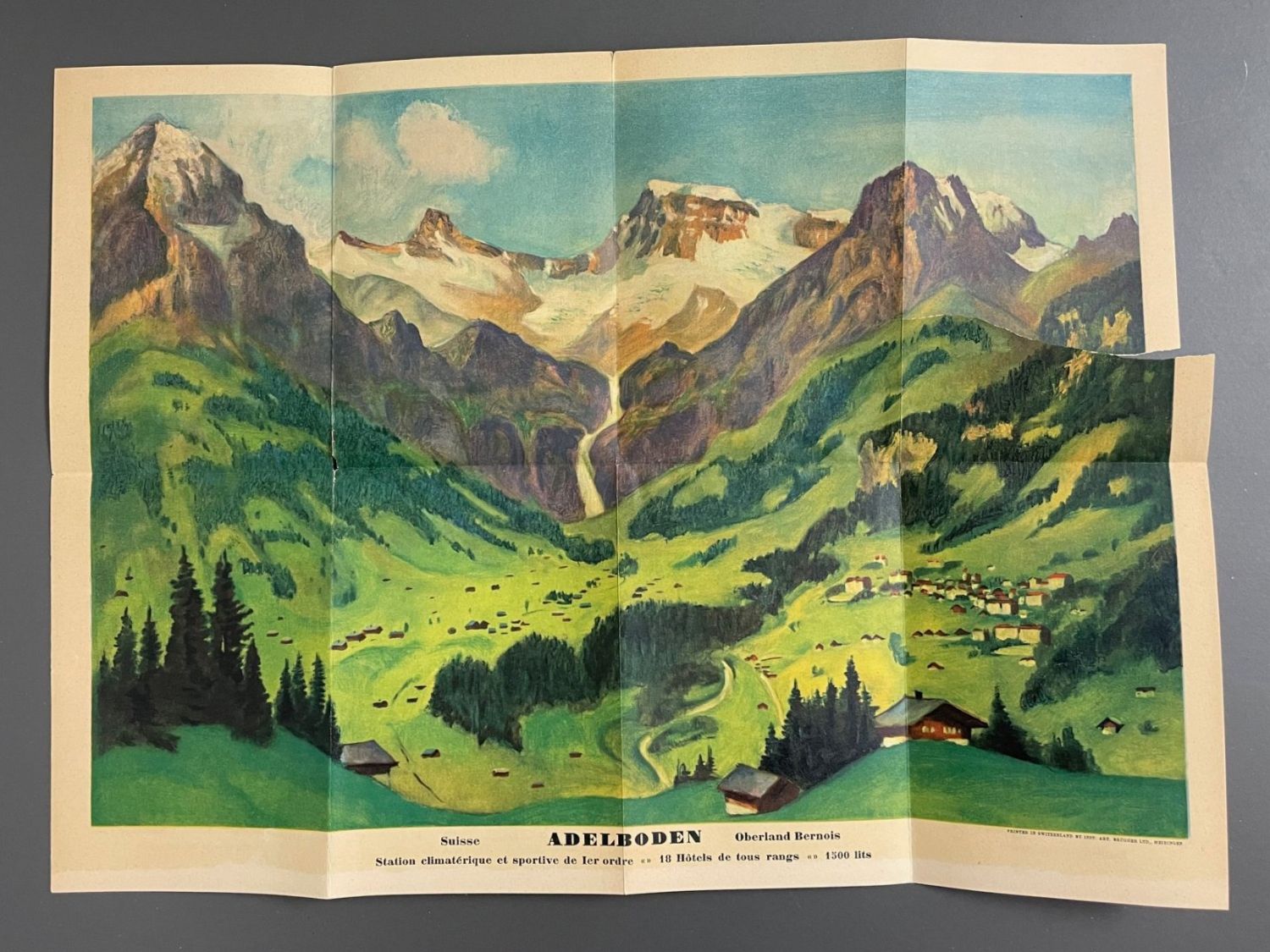 Documenti: Adelboden Berner Oberland / Kunstanstalt Brügger – Usato da Luzern venduto da oh_08 1