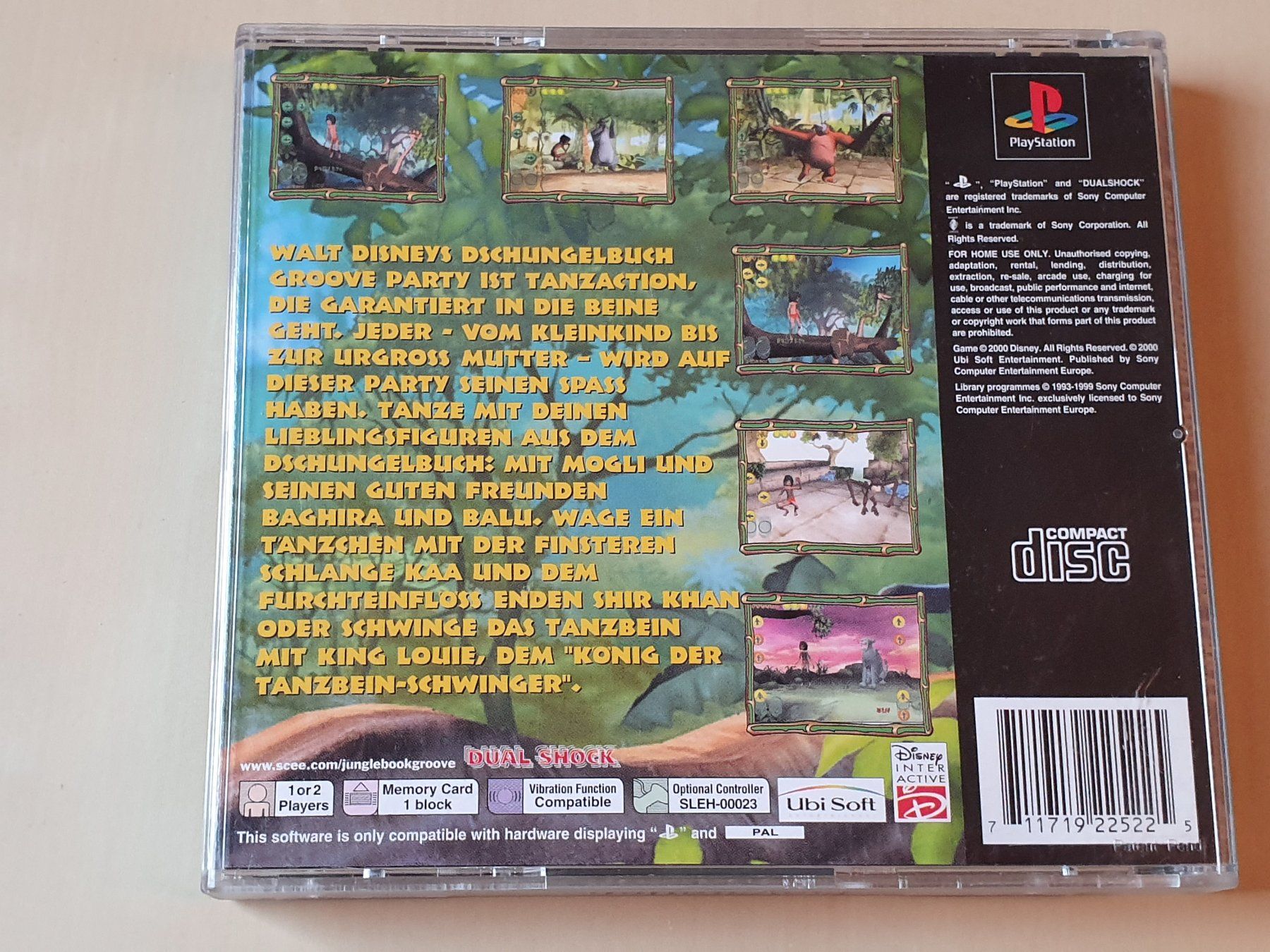 Sony Giochi: Dschungelbuch Groove Party – Usato da Stansstad venduto da collectorsshop 1