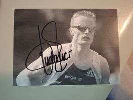 André Bucher Autogrammkarte