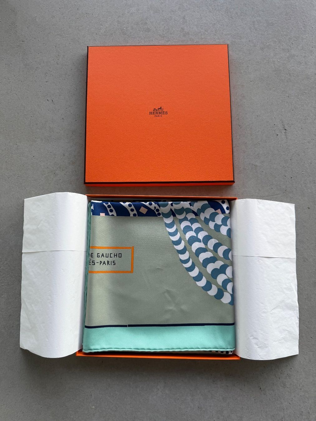 Hermès Foulard & Sciarpe: Hermès Carré 90 - Silla de Gaucho – Usato da St-George venduto da alaixee 3