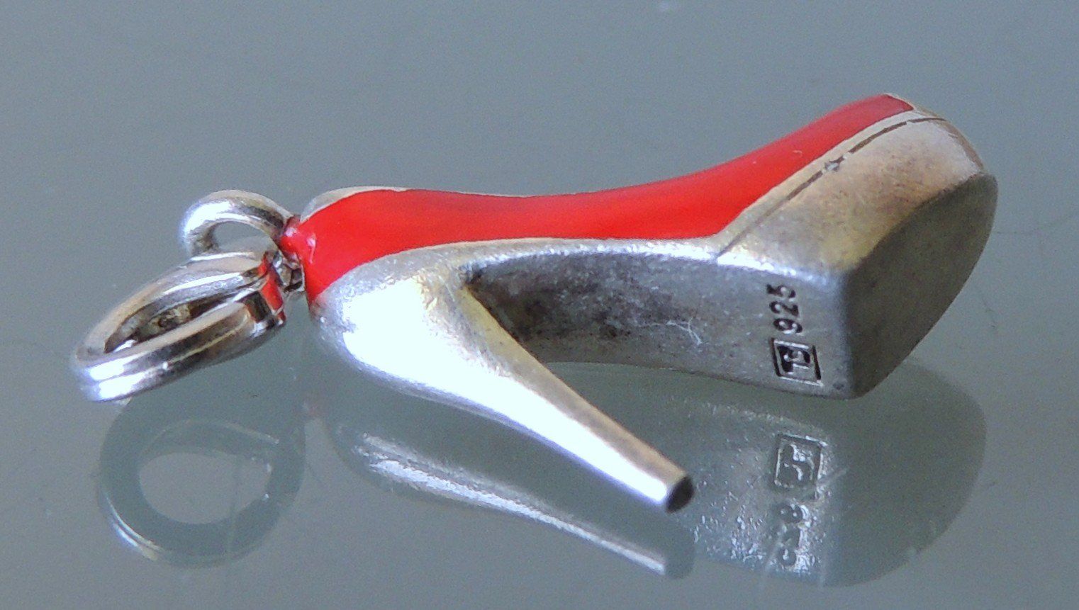 Thomas Sabo Ciondoli: THOMAS SABO Silber 925 high heel charm Anhänger – Usato da Waldenburg venduto da schaller707 2