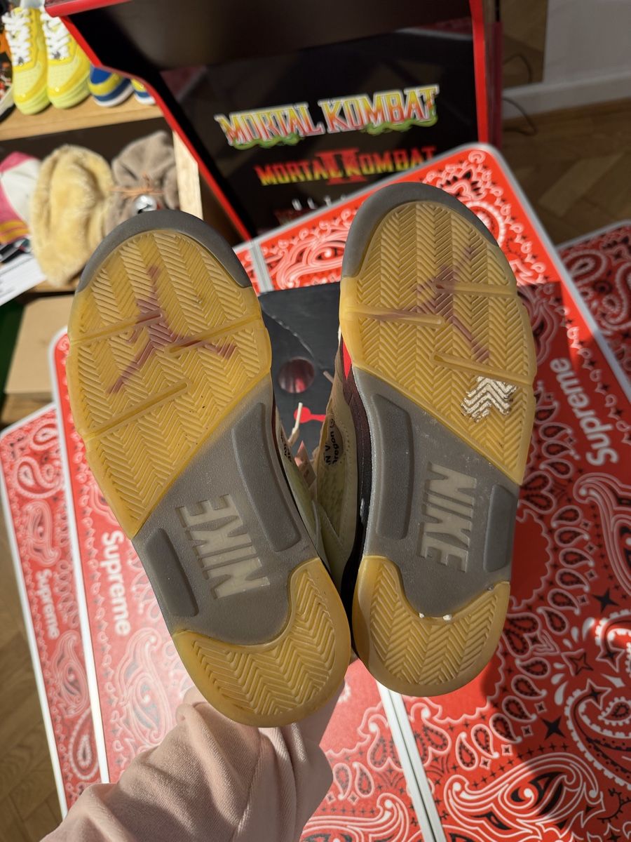 Jordan Scarpe da uomo: Jordan 5 x Off White Sail Grösse 41 – Usato da Basel venduto da julianlenzin 6