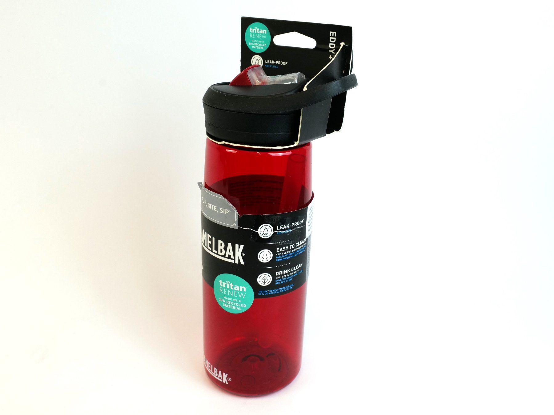 Camelbak Trinkflaschen & Thermosflaschen: CAMELBAK Eddy+ 0.75L Trinkflasche rot – Neu und originalverpackt aus Schaffhausen von  2