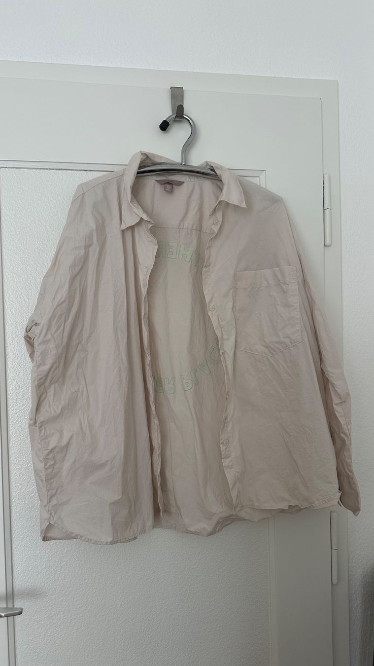 H&M Camicette: Chemise oversize beige – Usato da Biel/Bienne venduto da lor_7yjm