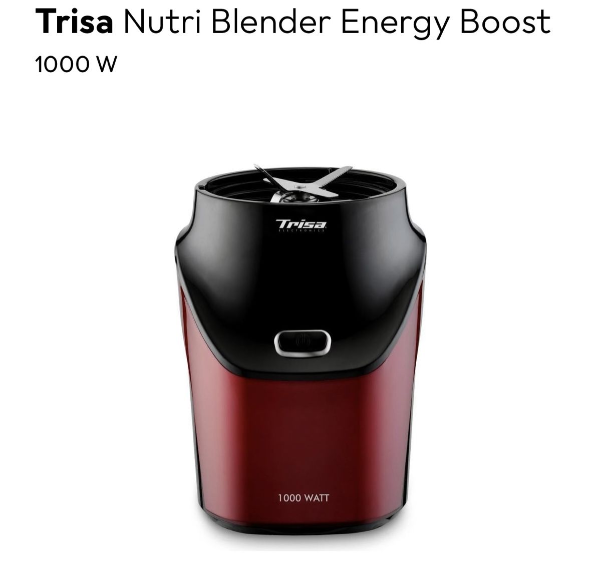 Trisa Elettrodomestici da cucina: Trisa Nutri Bullet Blender 1000 W – Nuovo (secondo la descrizione) da Küsnacht ZH venduto da sabinamari 4