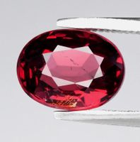 100% Echt! 2.01ct Natur Rhodolith unbehandelt Naturedelstein