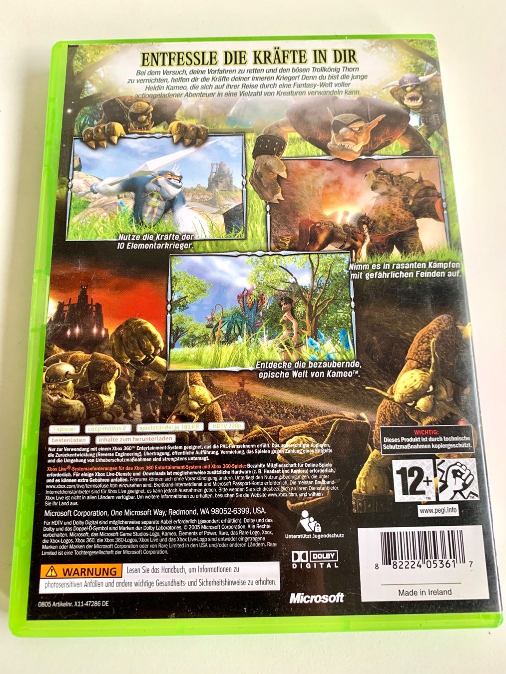 Microsoft Giochi: XBOX 360 KAMEO Elements of Power – Usato da Kaiseraugst venduto da Marsupower 1