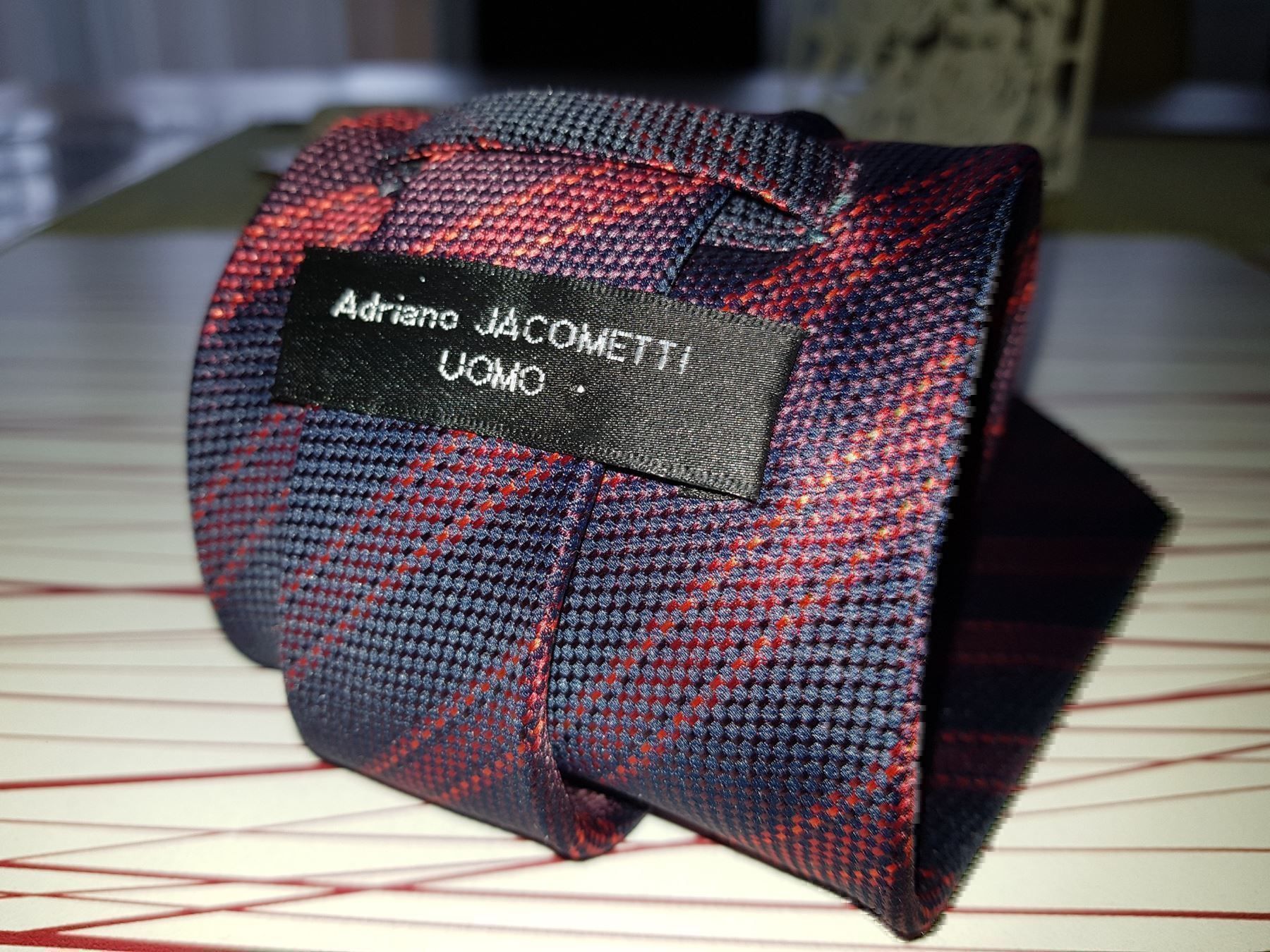 Cravatte: Cravate/Krawatte  ADRIANO JACOMETTI – Usato da Cossonay-ville venduto da Super-Price-Quality 8