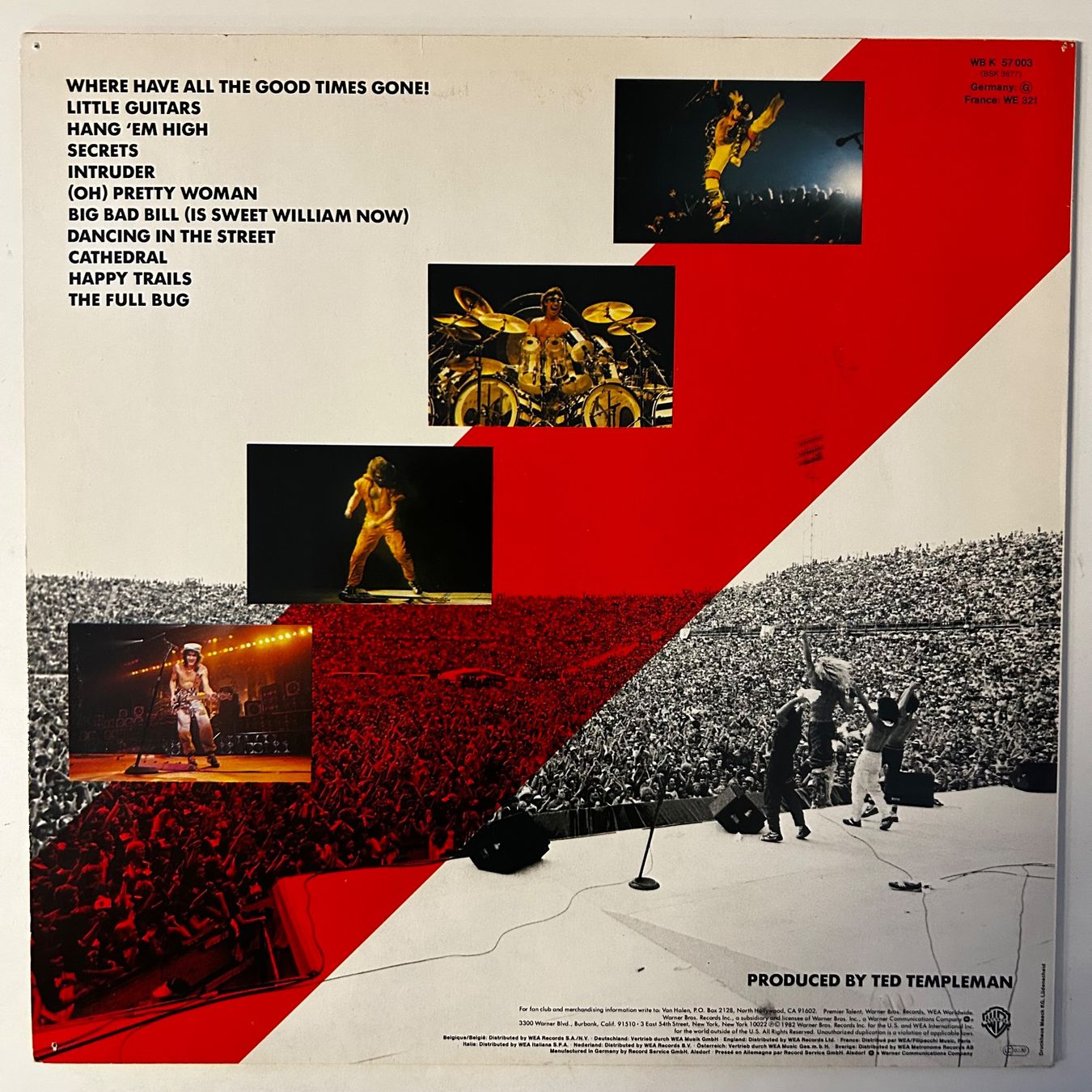 Dischi in vinile: Van Halen - Diver Down, Vinyl LP 1982 – Usato da Aesch BL venduto da BlueMusicRecords 1