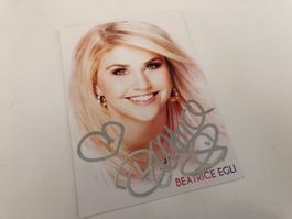 Autogrammkarte BEATEICE EGLI
