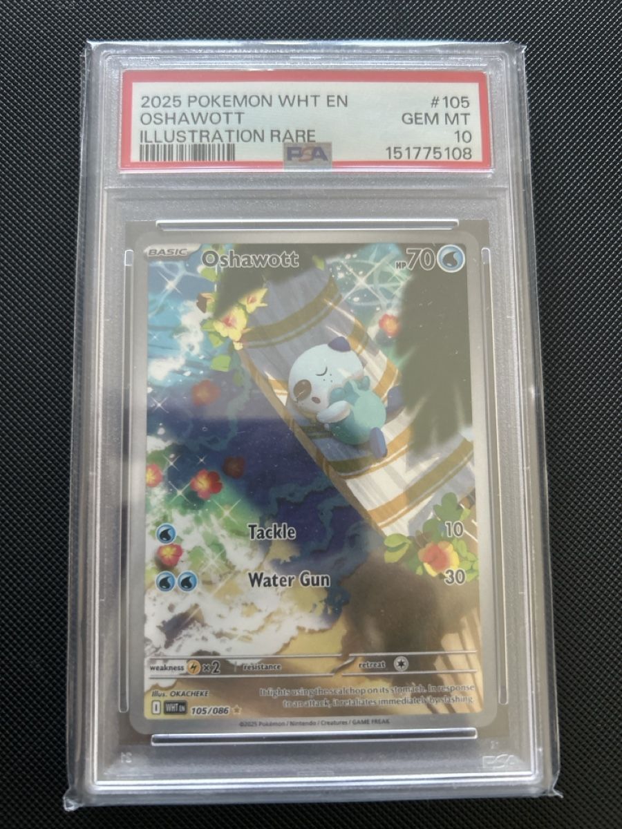 Pokémon Cartes à collectionner: Pokemon White Flare Oshawott PSA 10 – Neuf (Voir description) à Zürich par AinzCHF