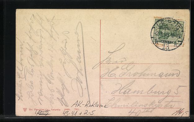 Cartoline postali: Leipzig, Petersstrasse während der Engr – Usato da Berlin venduto da bartko-reher 1