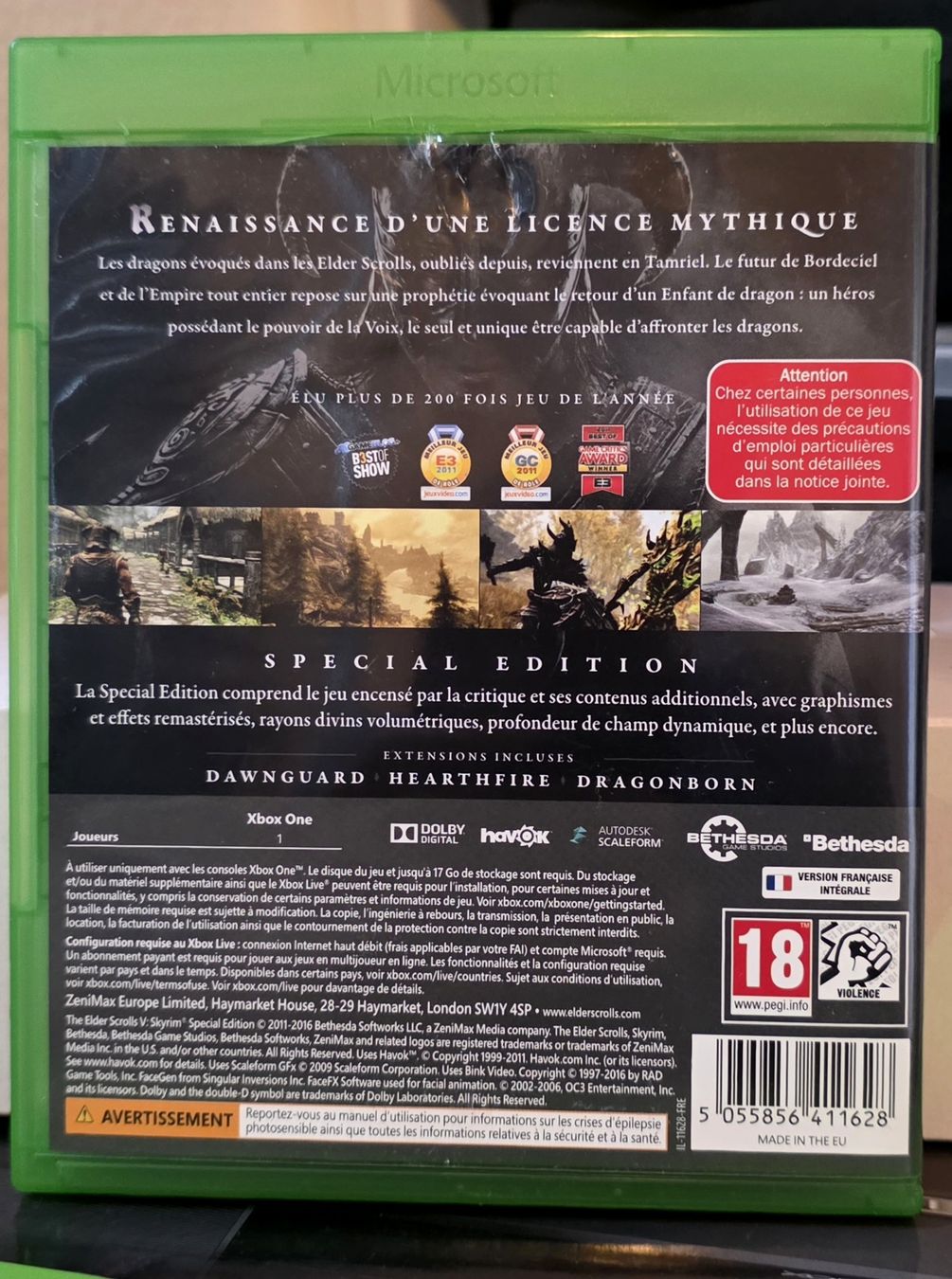 Microsoft Giochi:  The Elder Scrolls V Skyrim Special Edition Xbox One – Usato da Lausanne venduto da qoqyan 1
