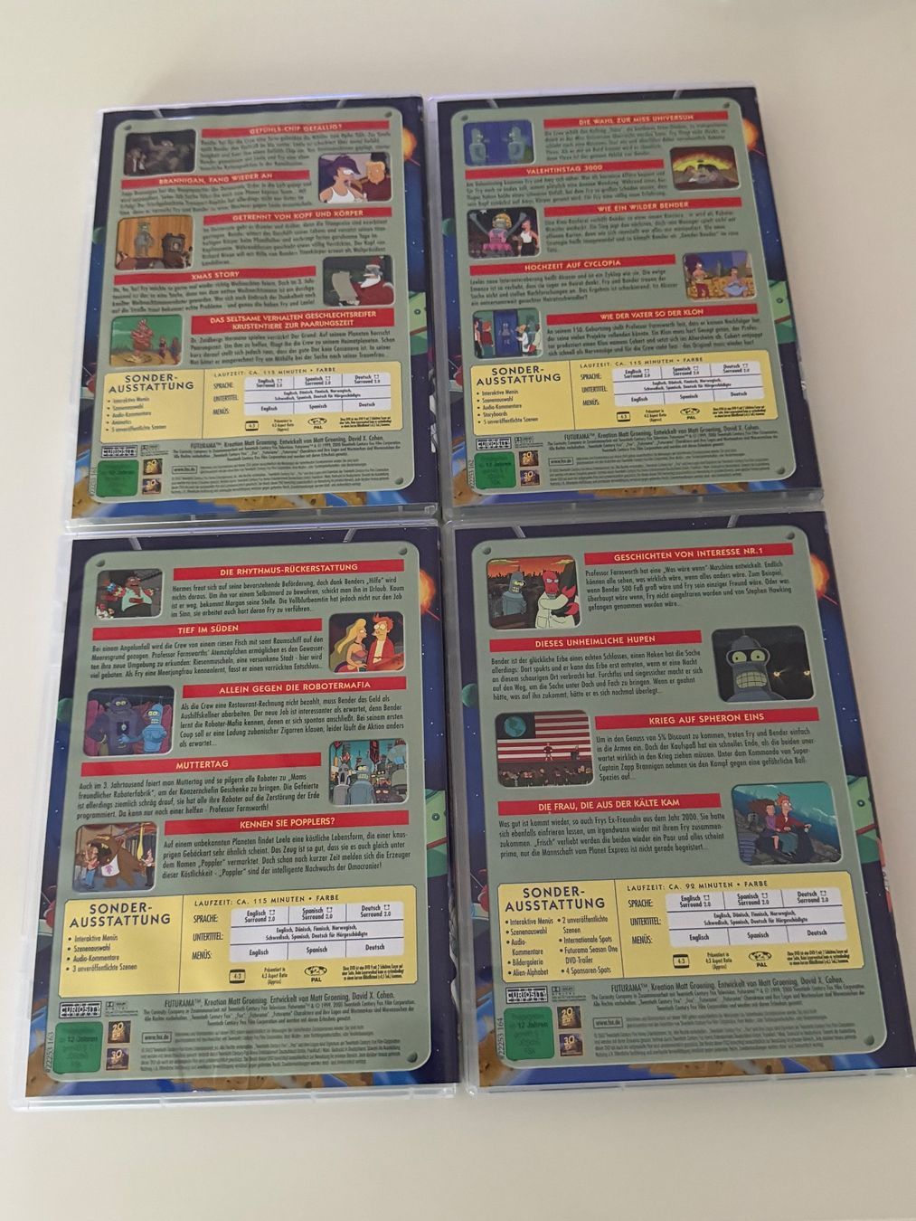 Tous les DVDs: Futurama Box Set Staffel 2 – D'occasion à Altstätten SG par sheamus 6