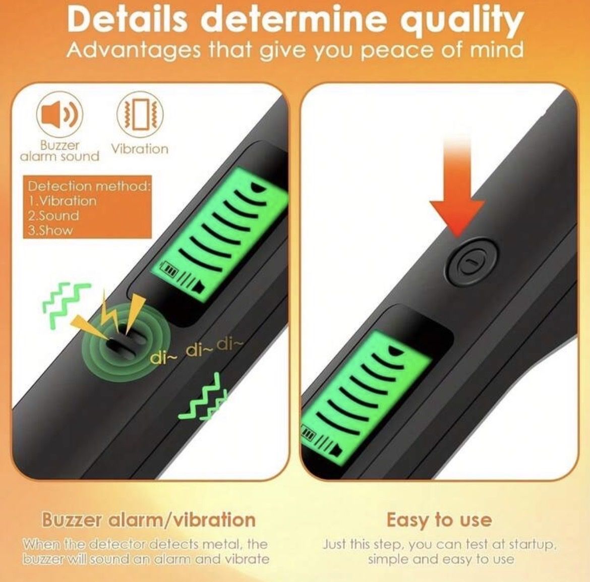Alle Werkzeuge: Handmetallsuchgerät mit LCD-Display – Neu und originalverpackt aus Emmenbrücke von ShopDirect 5
