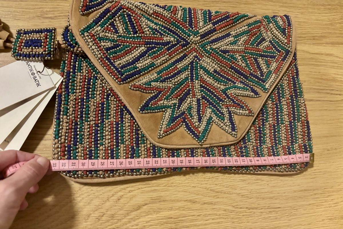Borse da donna: Antik Batik Clutch - Edler Boho-Look – Nuovo (secondo la descrizione) da Baden venduto da Tiffany6878 3