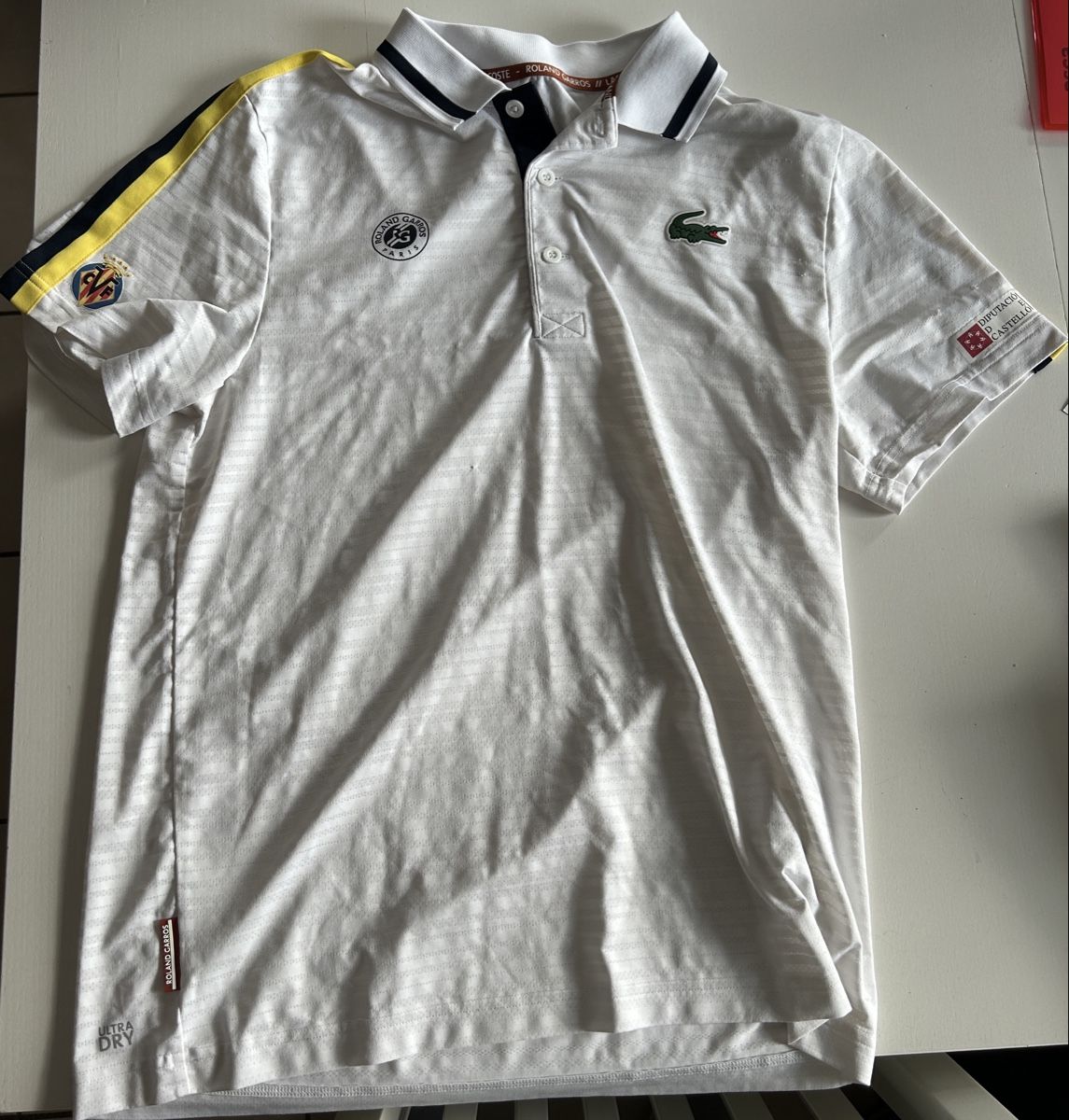 Lacoste Magliette Polo: Polo Lacoste Roland Garros, Taille M – Usato da L'Isle venduto da DanielGed