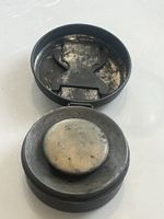 Kompakt Dose mit Deckel und Einsatz Metall rund (S10)