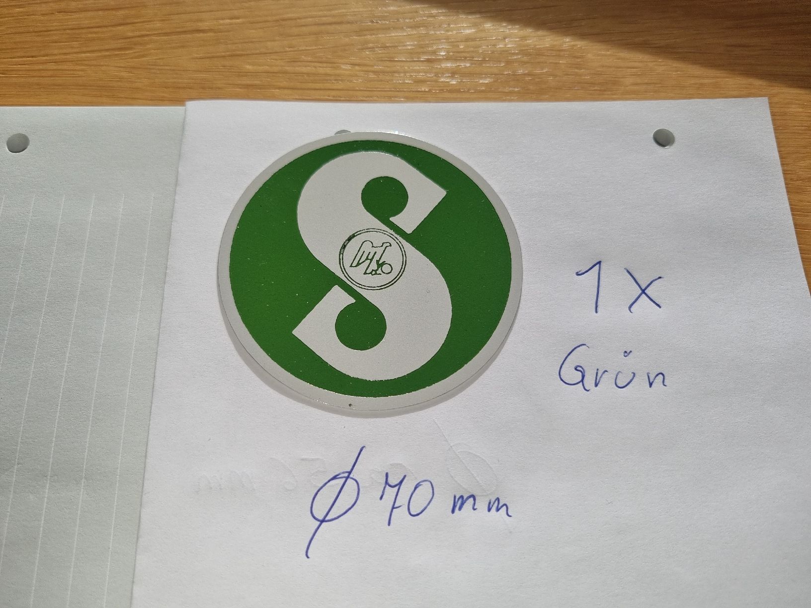 Sachs Parti ricambio per ciclomotori: sachs emblem – Nuovo (secondo la descrizione) da mauren venduto da boon2