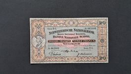 Schweiz 20 Franken Vreneli 1927 XF