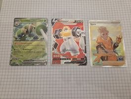 3 Pokemon Karten Spinidias Melmetal Spark Set neu