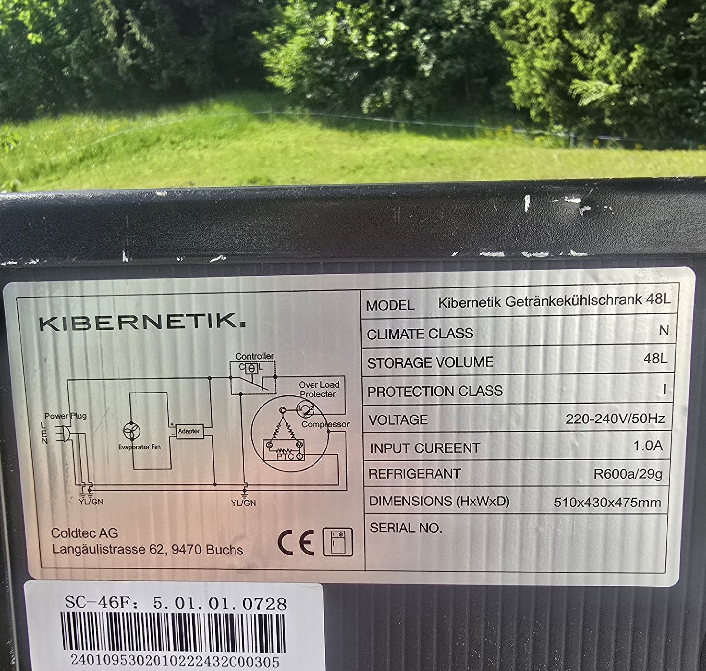 Frigoriferi: Kompressor Kühlschrank KIBERNETIK – Difettoso da Flumserberg Saxli venduto da AFL_8000 2