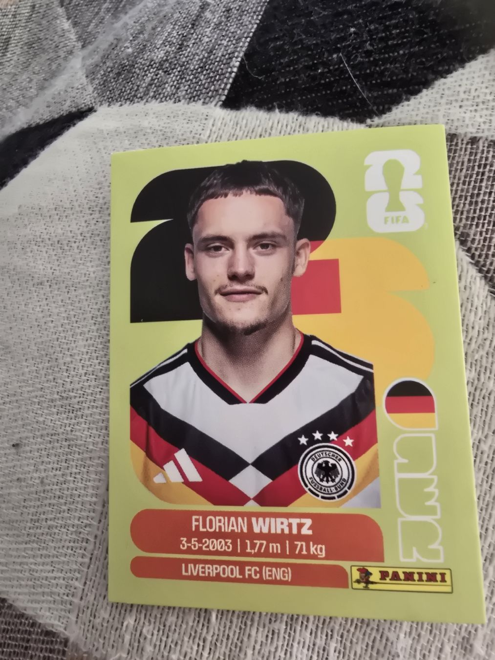 Panini Carte collezionabili: Panini WM 26 GER11 Florian Wirz – Nuovo (secondo la descrizione) da Tennwil venduto da mal_2fhf