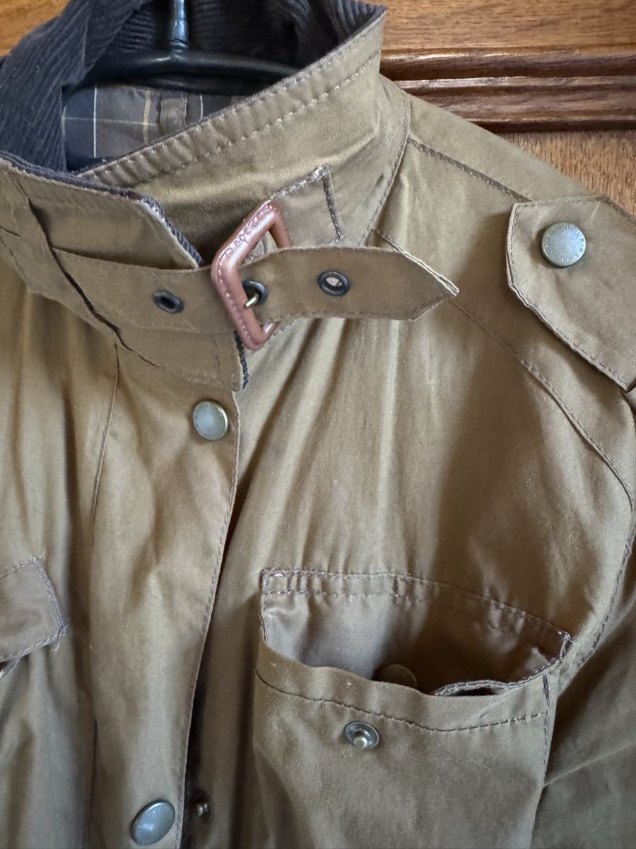 Barbour Giacche: Barbour Damen Jacke Braun – Usato da Therwil venduto da rowe-spezial 2