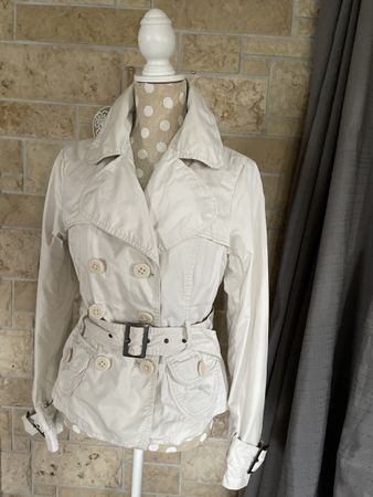 Zero Trenchcoat Übergangsjacke beige Gr. 38 - Top Zustand!