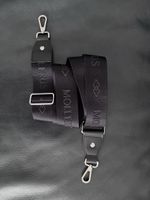Maison Mollerus Schulterriemen Schwarz/Silber – neu