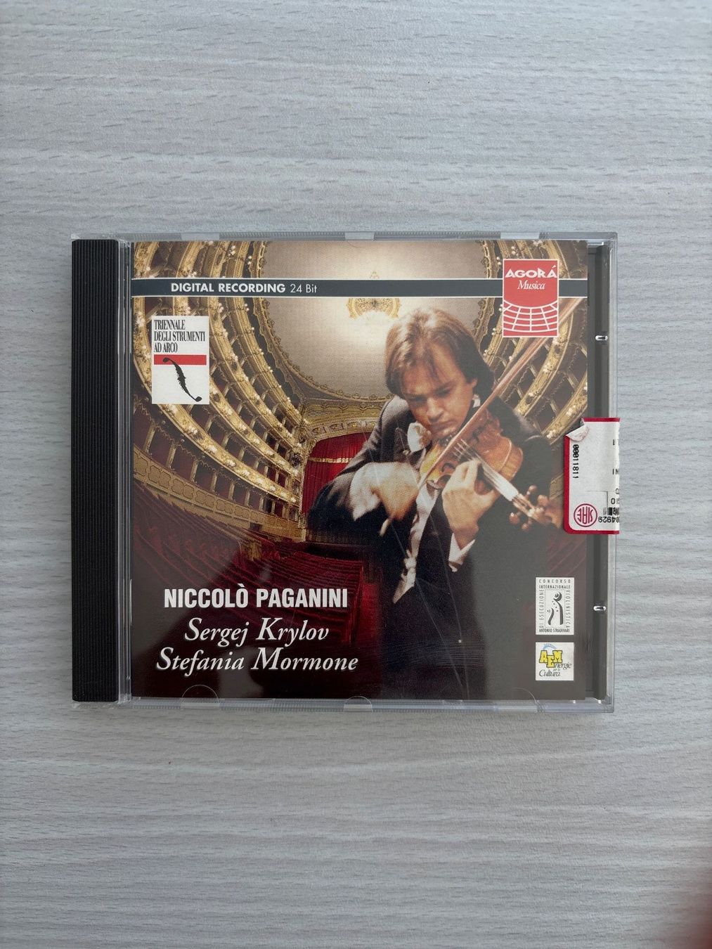 CDs: CD Niccolò Paganini avec Sergey Krylov AG 198.1 – Gebraucht aus Fribourg von DASH-D