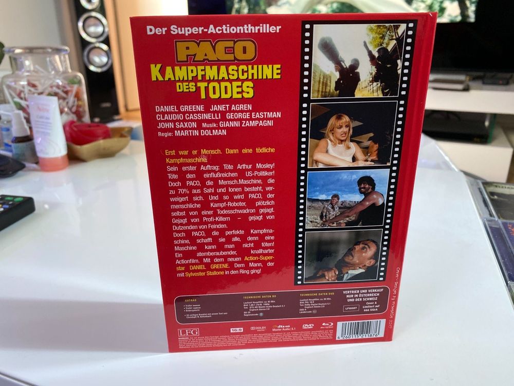 Paco Kampfmaschine Des Todes Mediabook | Kaufen auf Ricardo