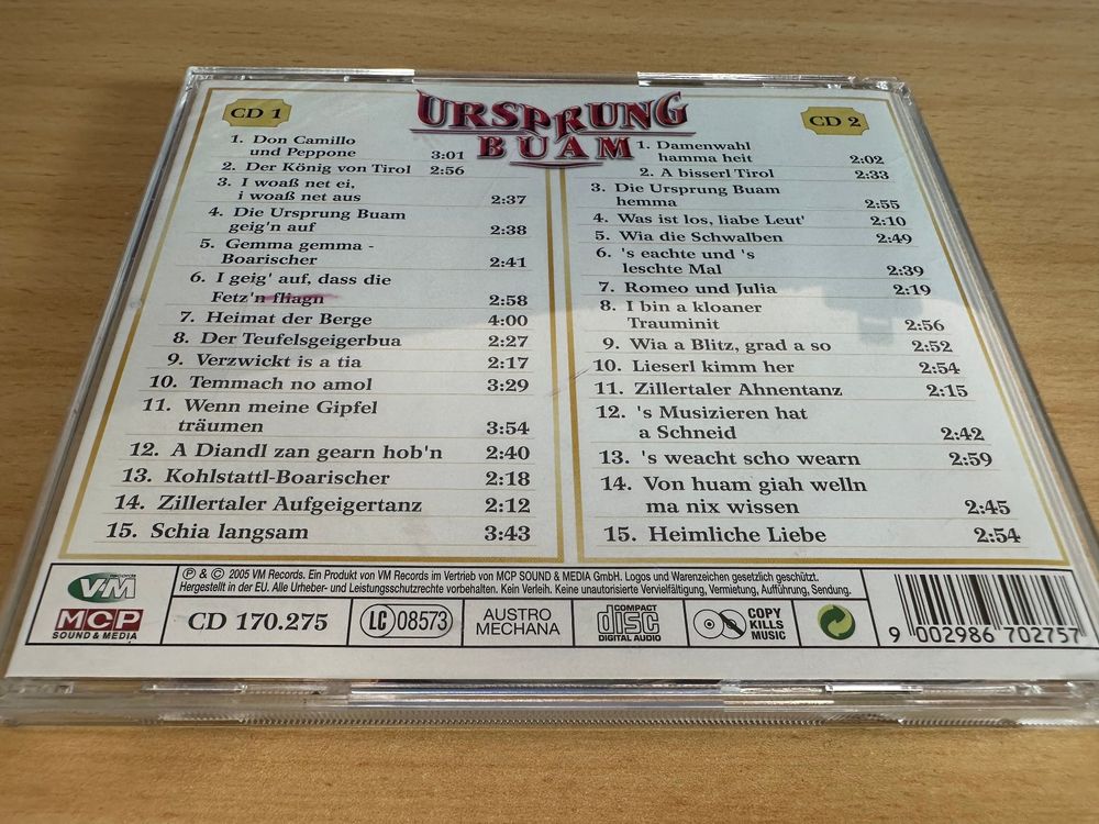 Ursprung Buam – Das Beste Der Ursprung Buam - 2 CD | Kaufen Auf Ricardo