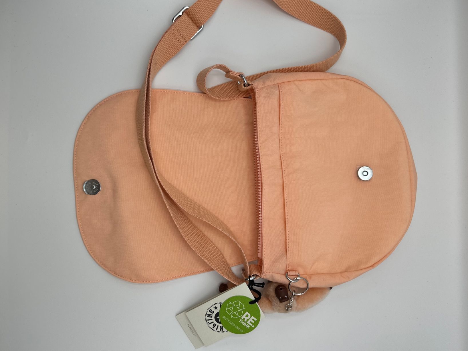 Kipling Borse da donna: Kipling Umhängetasche, Peach, NEU – Nuovo e nell'imballaggio originale da Bern venduto da Laura_E 7