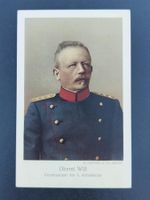 Postkarte Oberst Will Kdt 3. Armeekorps
