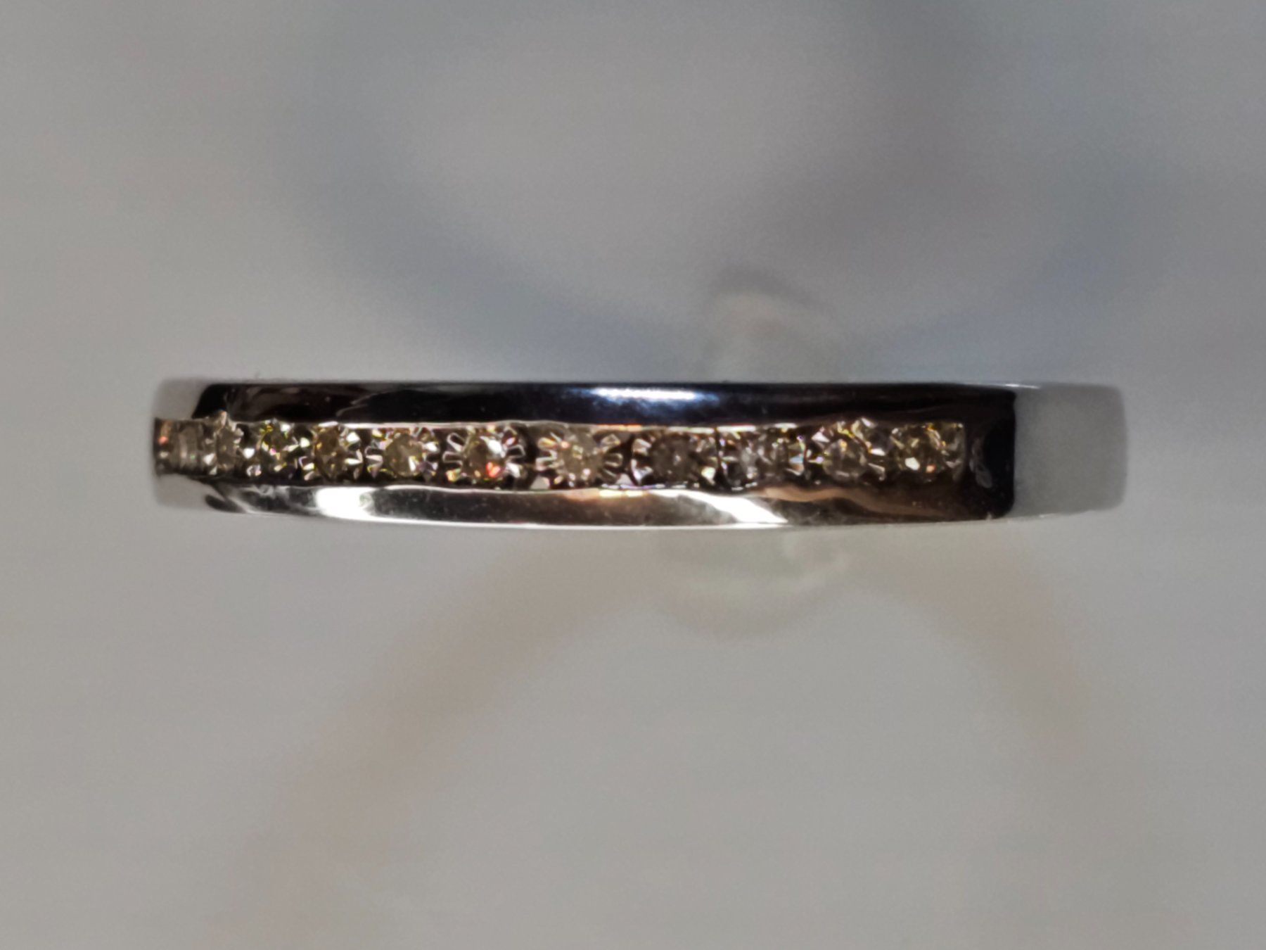 Anelli: Silberring 12 Diamanten getestet 925 Silber 0,06ct Ring – Nuovo (secondo la descrizione) da Riedt b. Erlen venduto da Gottestraene 1