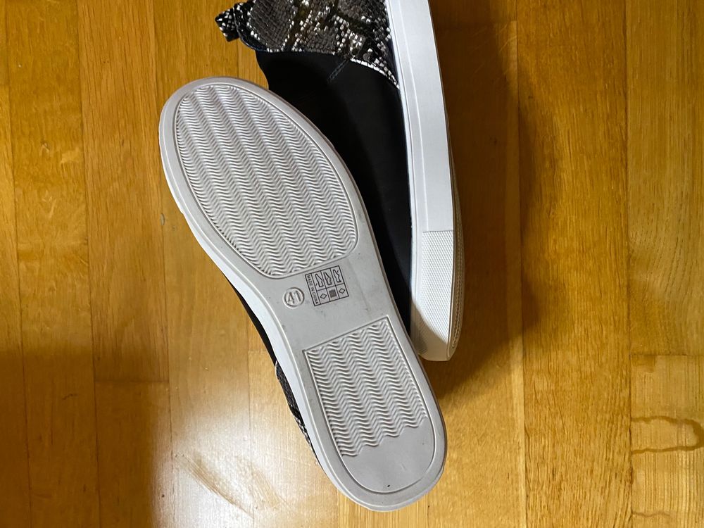 Samen Sneaker, schwarz, Gr. 41 3