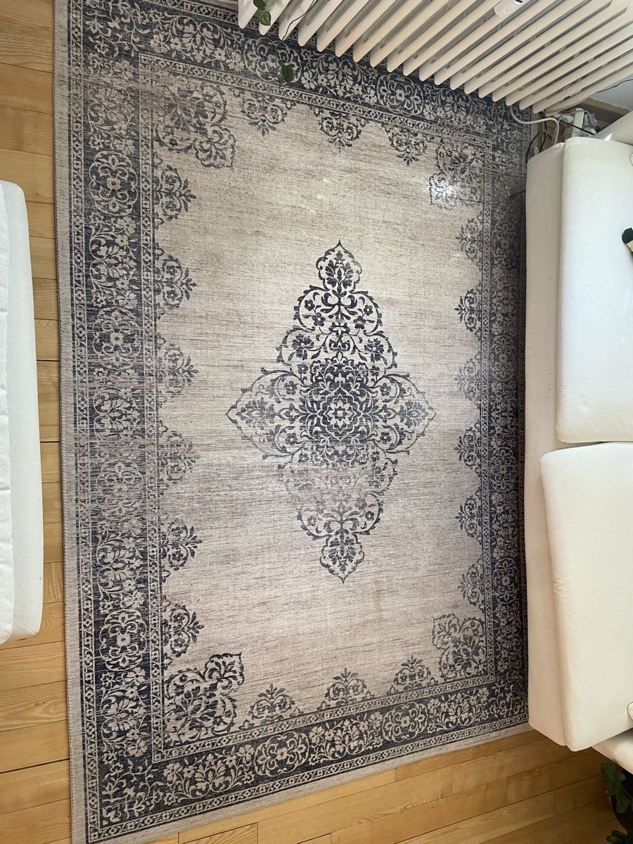 Tapis: Teppich, grau/schwarz – D'occasion à Solothurn par an_wy 1