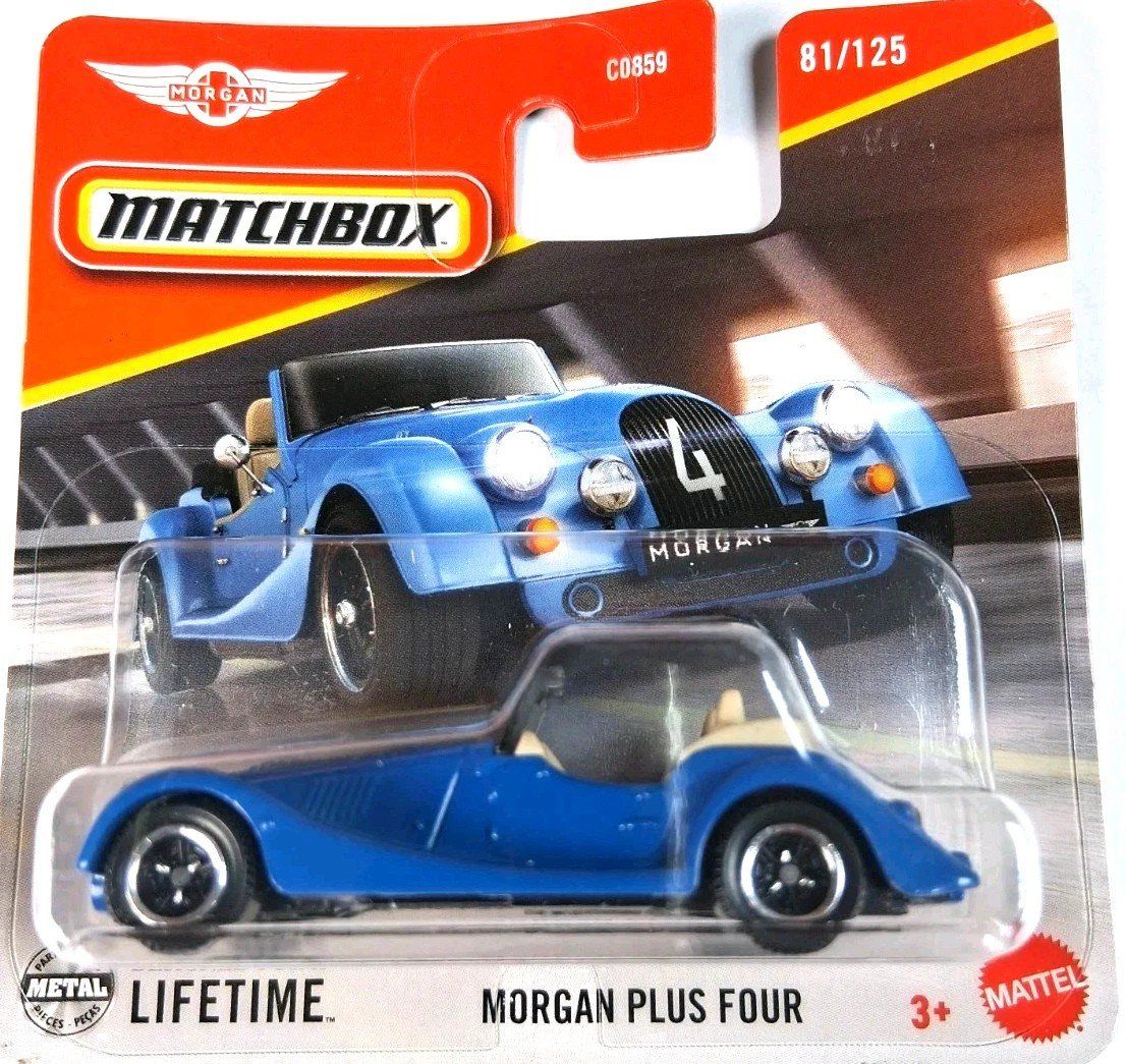 Matchbox Modellini d'auto: Matchbox Morgan Plus Four – Nuovo (secondo la descrizione) da Schwerzenbach venduto da Bernardo1971
